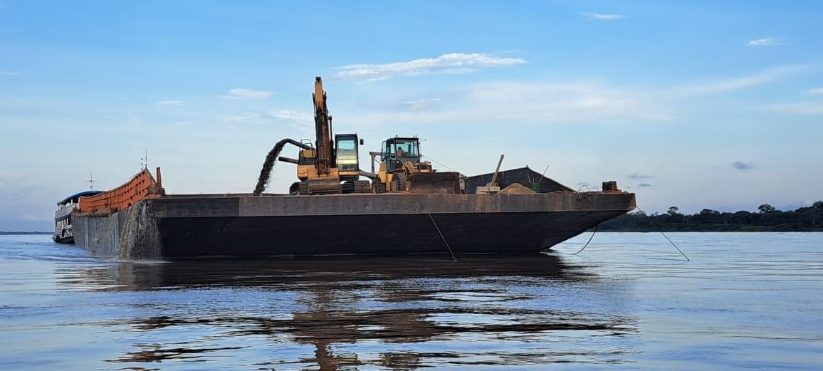 Dragagem no Canal de Navegação do Rio Solimões – Codajás a Coari